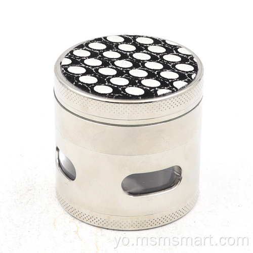 ọkọ ina eweko grinder PU fun siga ọlọ